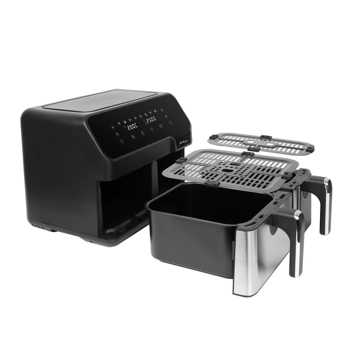 10L Digital Dual Zone Air Fryer w/ Dual Temperature Control-#product_category#-Home Living Store