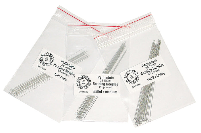 BEAD NEEDLE MED-25PC