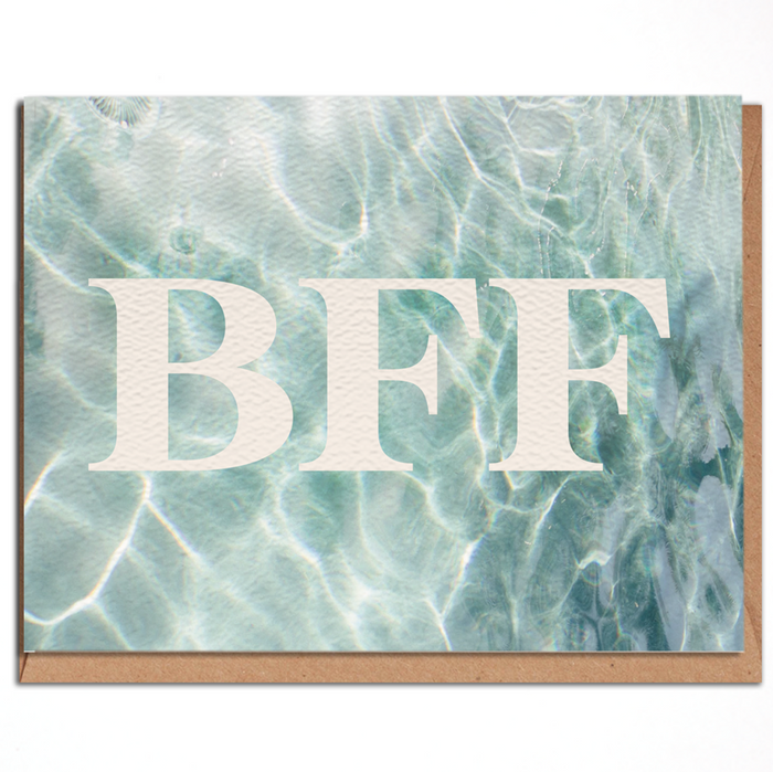 BFF Greeting Card
