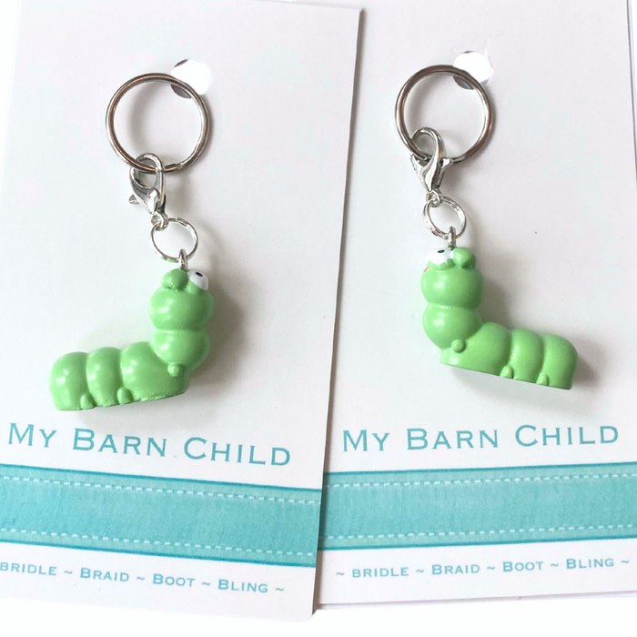 Bridle Charm: Caterpillar π NEW