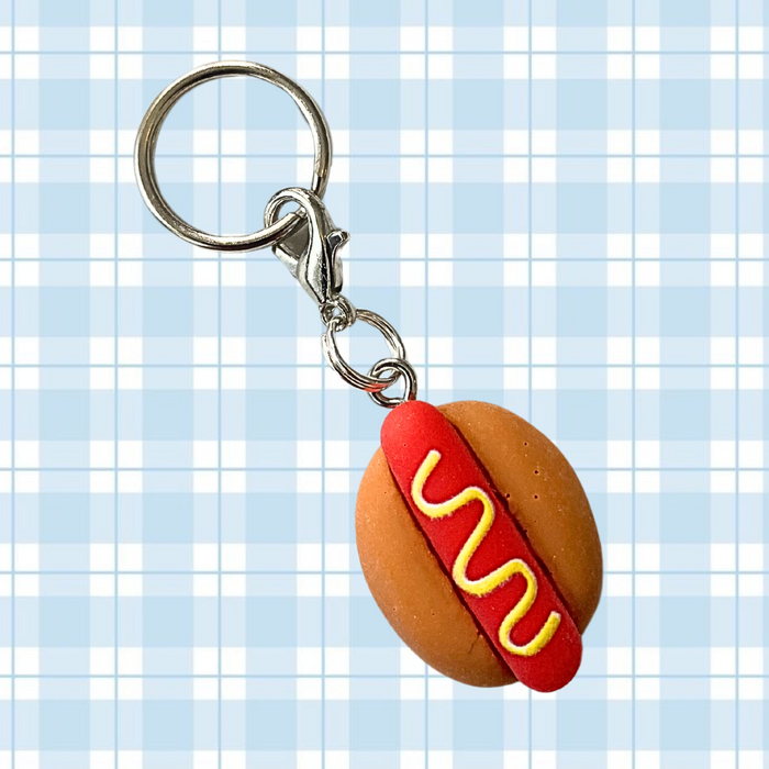 * BRIDLE CHARM: HOT DOG π NEW