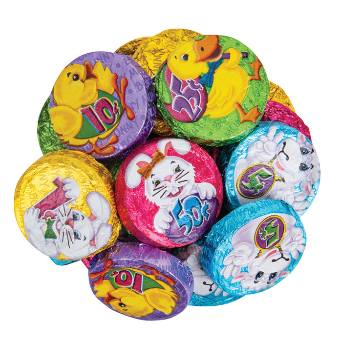 Chocolate Coins Candy - 12 LB