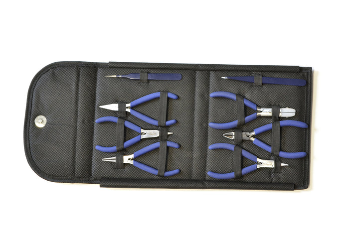Complete Plier/Tweezer Tool Set – 8 Pieces, Item No. 46.395