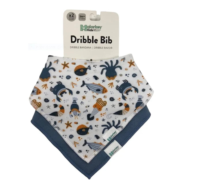 Dribble Bib Under The Sea Set