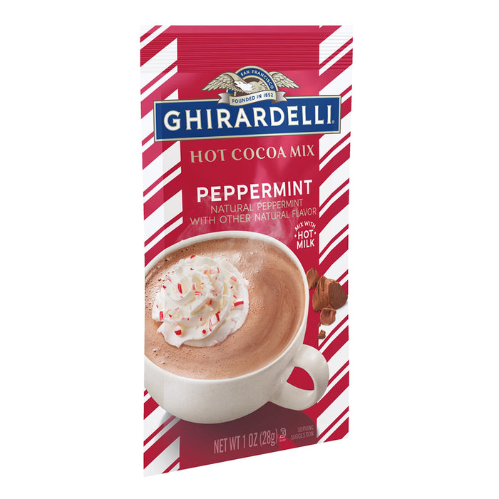 Ghirardelli Peppermint Hot Cocoa Mix - 25 Count
