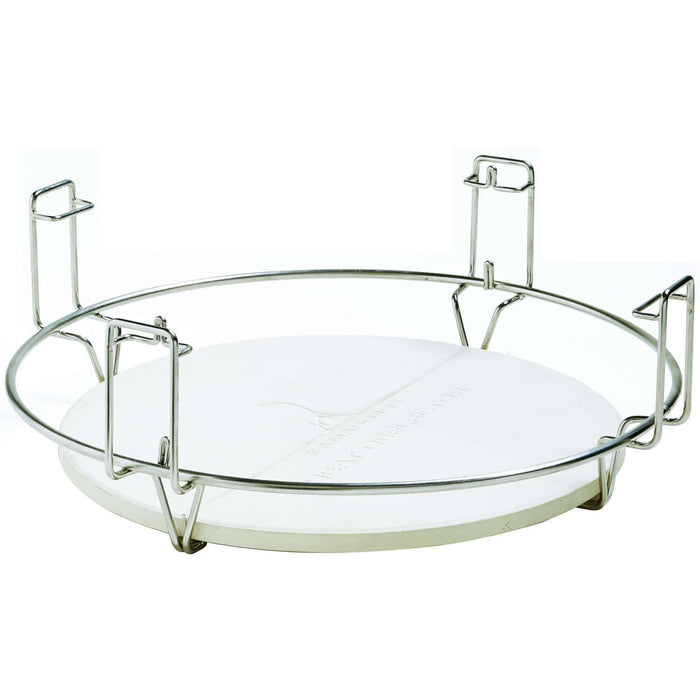 Kamado Joe Classic Half Moon Deflector Plate (Set of 2) - KJ-HDP - Smoker Guru