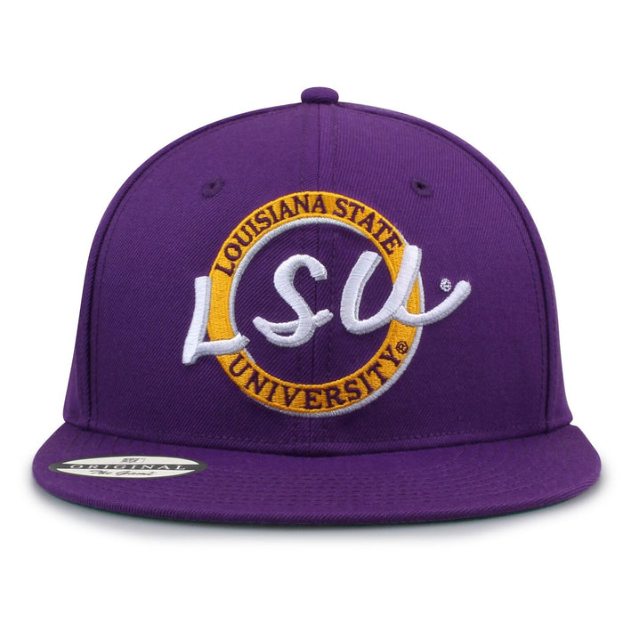 LSU Flat Brim Snapbacks