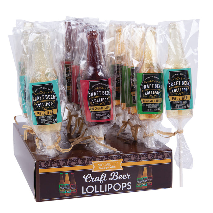 Melville Craft Beer Lollipops - 24 Count