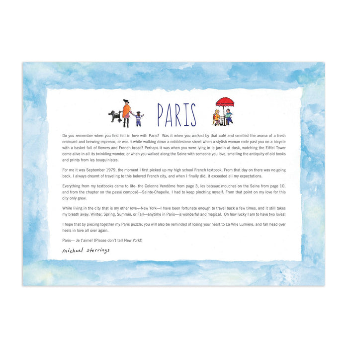 Michael Storrings Paris 1000 Piece Puzzle 1000 Piece Puzzles Galison