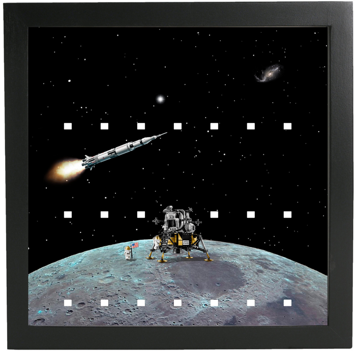 Moon Frame for Lego Space Minifigures