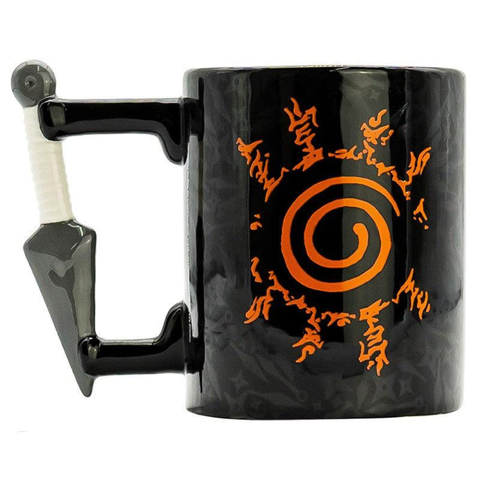 Naruto: Shippuden - Large Glass +3D Keychain+3D Gift Set Mug