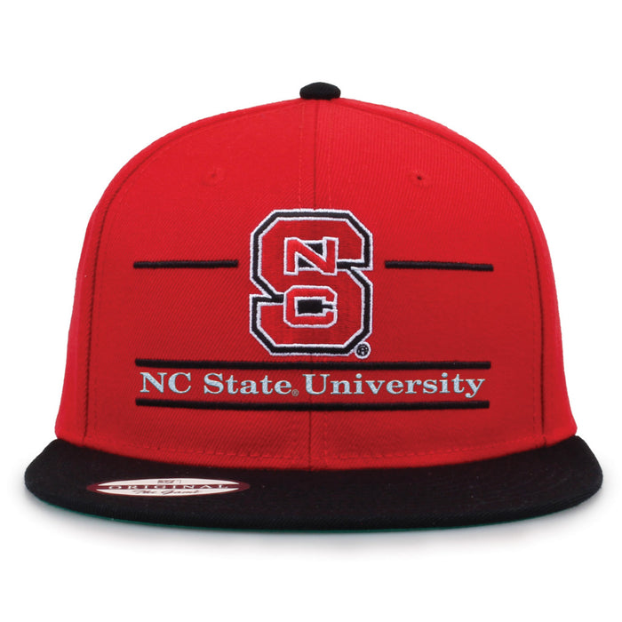 NC State Flat Brim Snapbacks