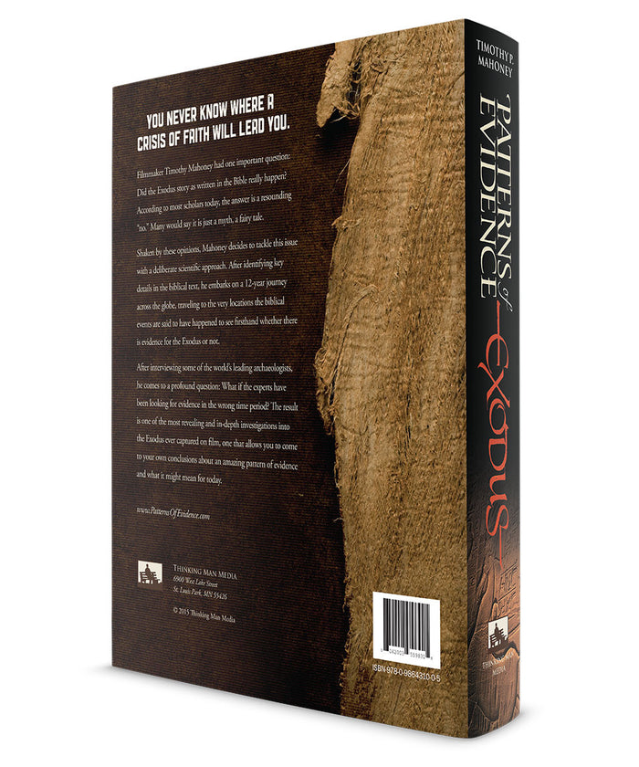 Patterns of Evidence: The Exodus Hardcover Book - Back Cover