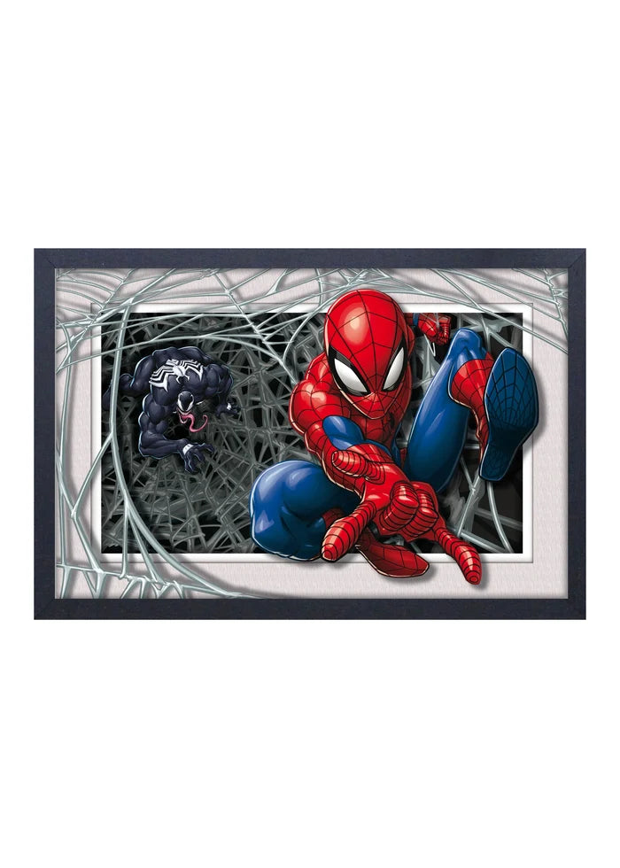 Pyramid America Marvel Comics: Spider-Man - Spider-Man with Venom Wall Framed