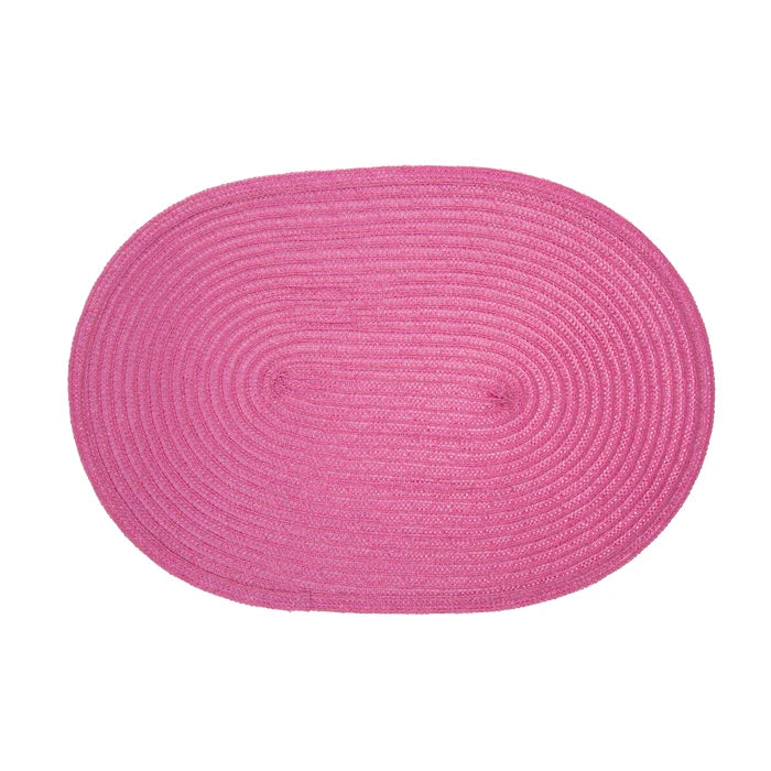 RAVLEN OVAL A.SERVISI 2LI SET, PEMBE