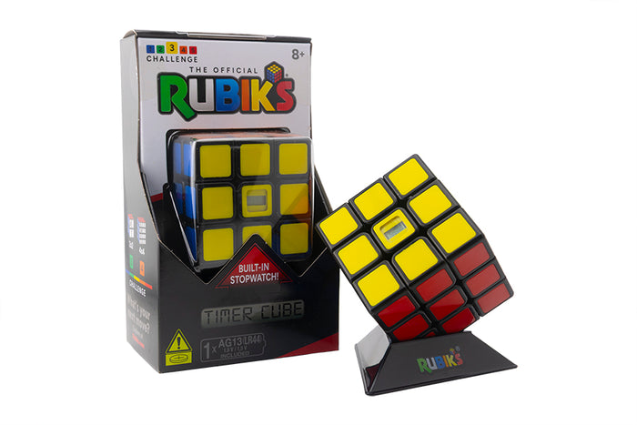 Rubik's Timer Cube 3x3 - Black