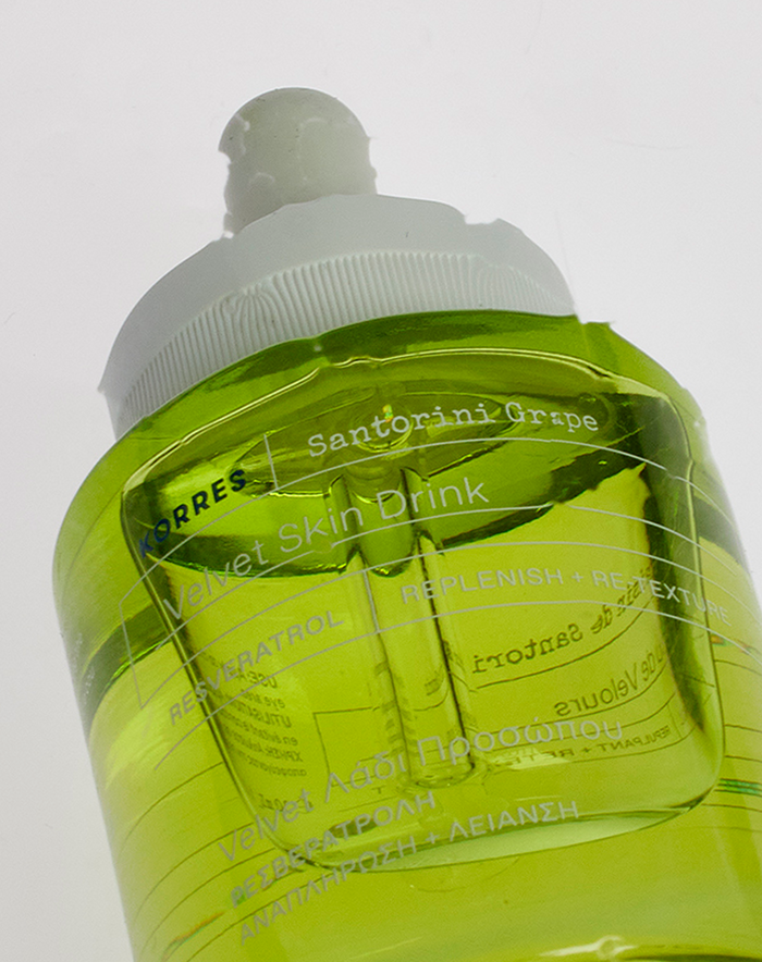 Santorini Grape Velvet Skin Drink Skincare Korres