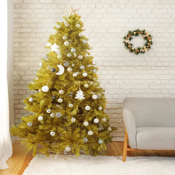 Sapin de Noël Karaca Golden de 210 cm