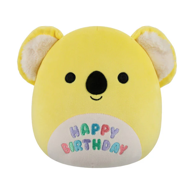 Squishmallow 5 Inch Donny the Koala with Happy Birthday Plush Toy *FINAL SALE*