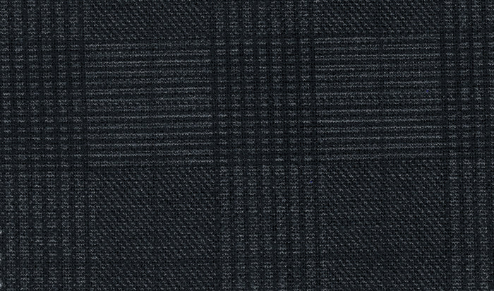 T.O. Boy's Fashion Soho Stretch Suit - Charcoal Plaid