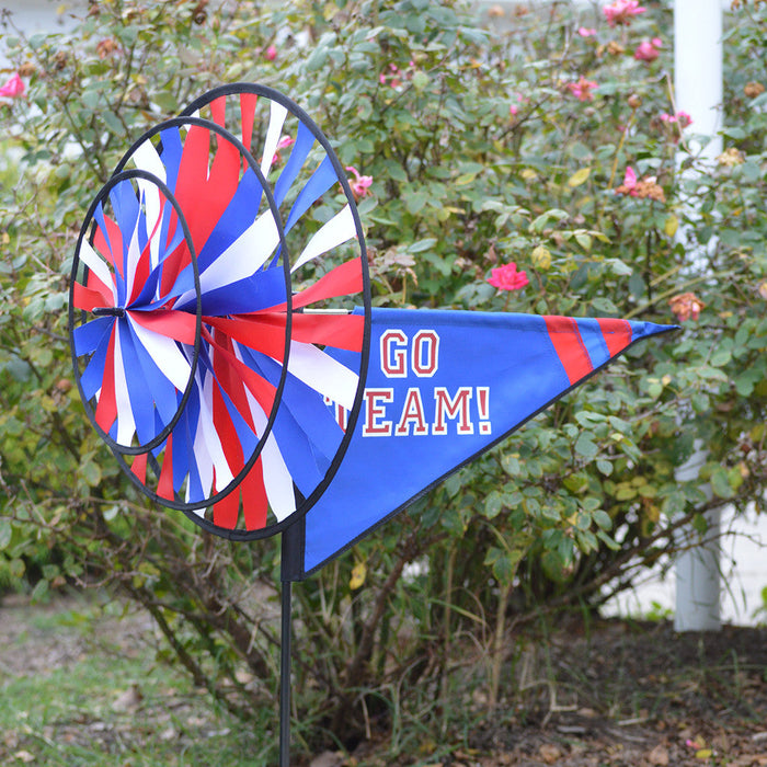 Triple Spinner - Blue/Red
