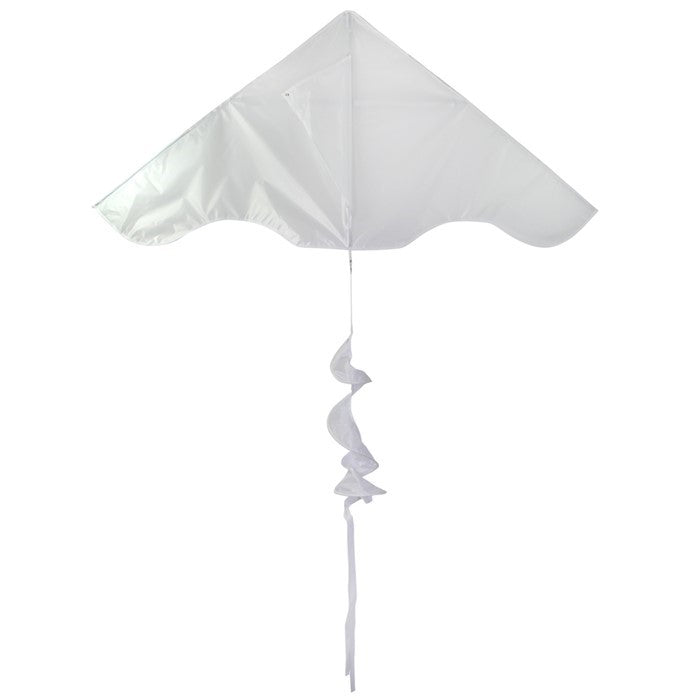 White Delta With White Twister Tail