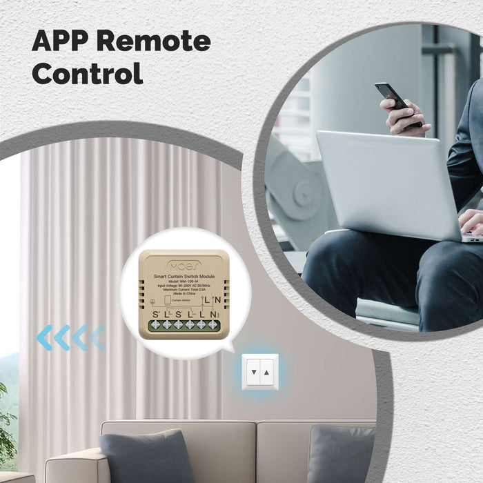 WiFi Smart Curtain Switch Module Mini Design App Remote Control