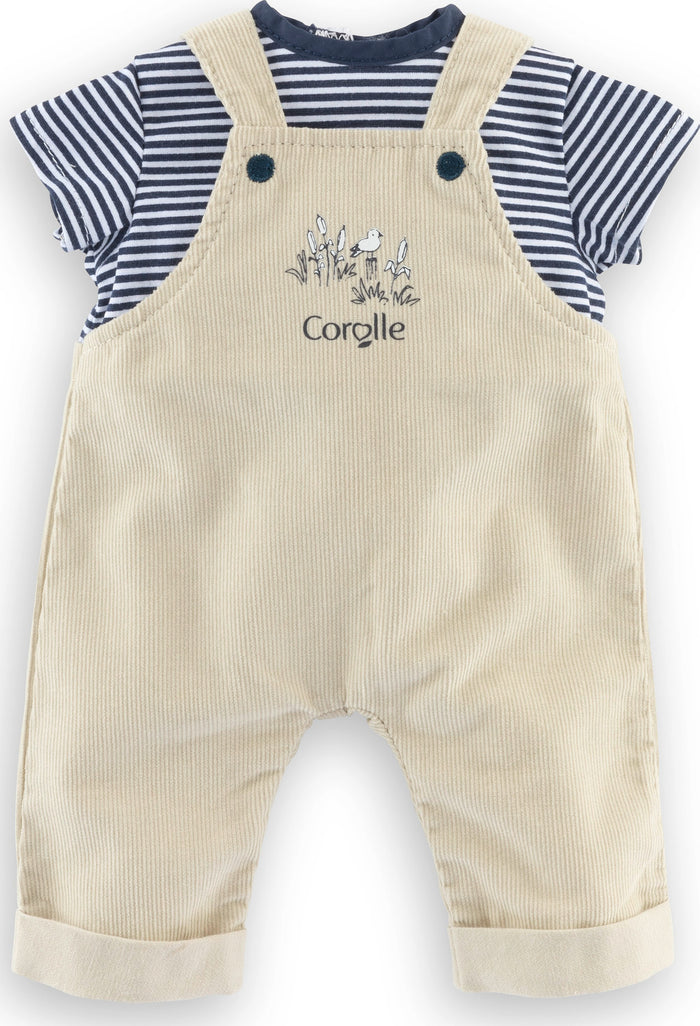 BB14" T-Shirt and Ecru Overalls - Loire Riverside