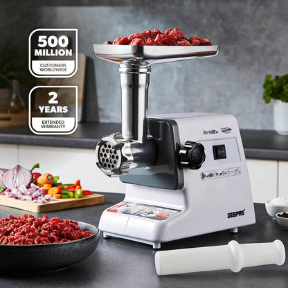 1400W Stainless Steel Automatic Meat Grinder and Meat Mincer