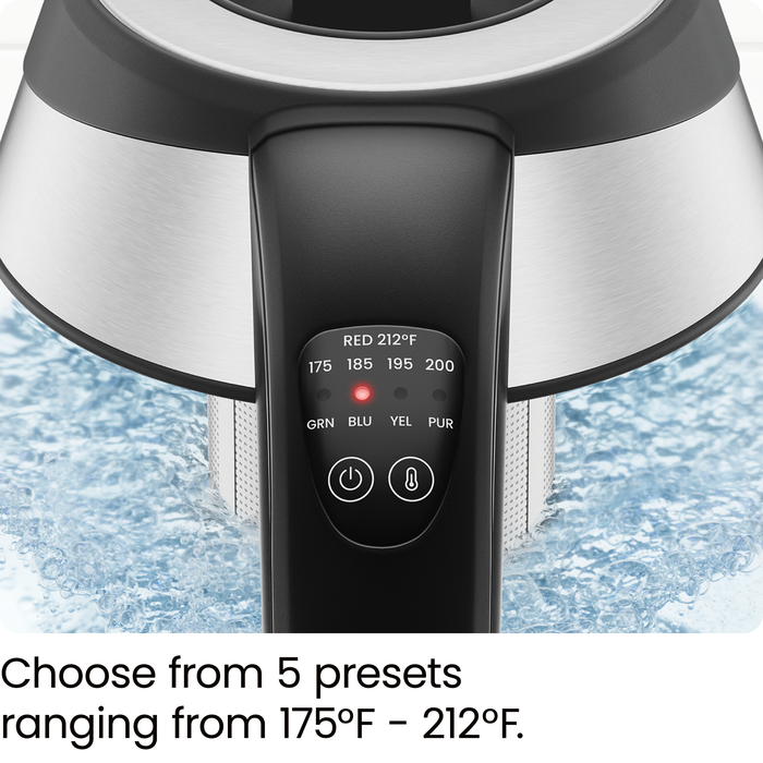 1.8-Liter Cordless Glass Electric Kettle