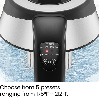 1.8-Liter Cordless Glass Electric Kettle