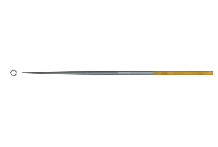18cm INOX Round File, Cut 2, Item No. 30.120V