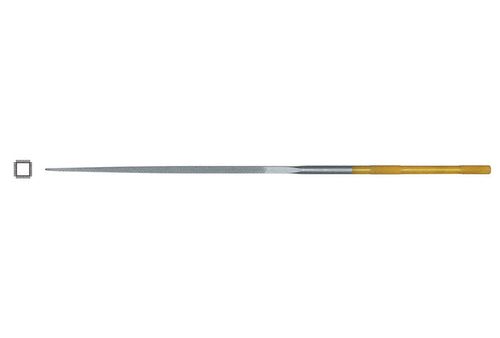 18cm INOX Square File, Cut 2, Item No. 30.117V
