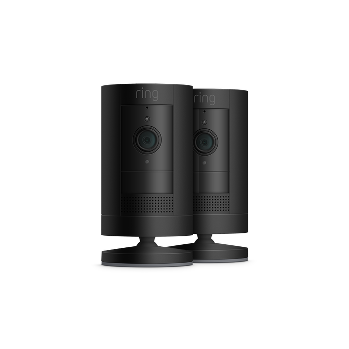 Black:2-Pack Outdoor Security Camera | Stick Up Cam Battery