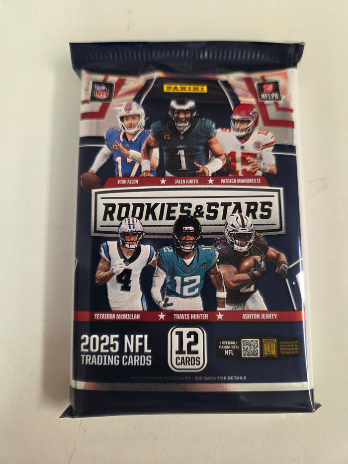 2025 Panini Rookies & Stars Football 12 Card Individual Pack
