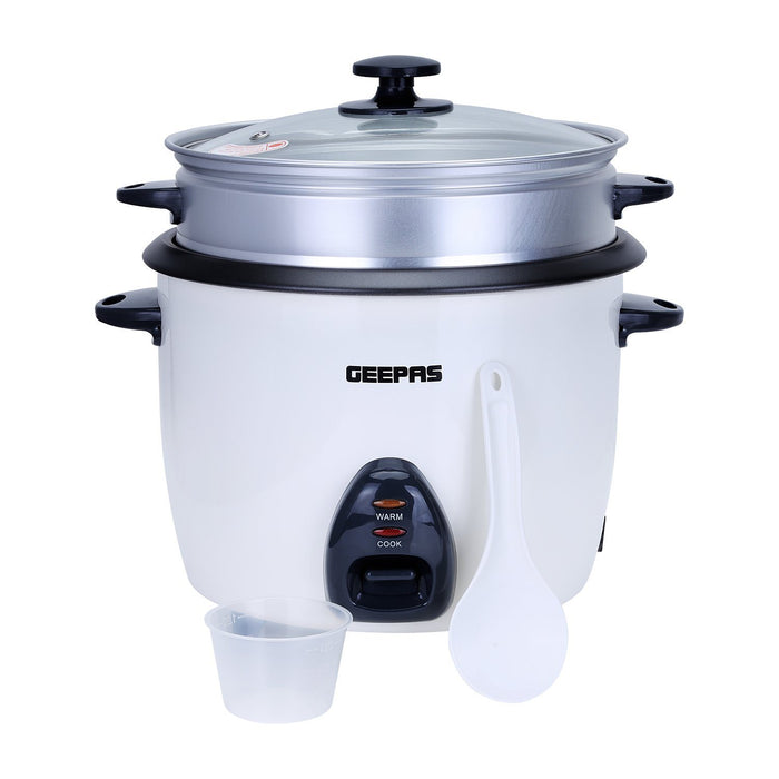 2.2L Rice Cooker with Steamer Geepas | For you. For life.