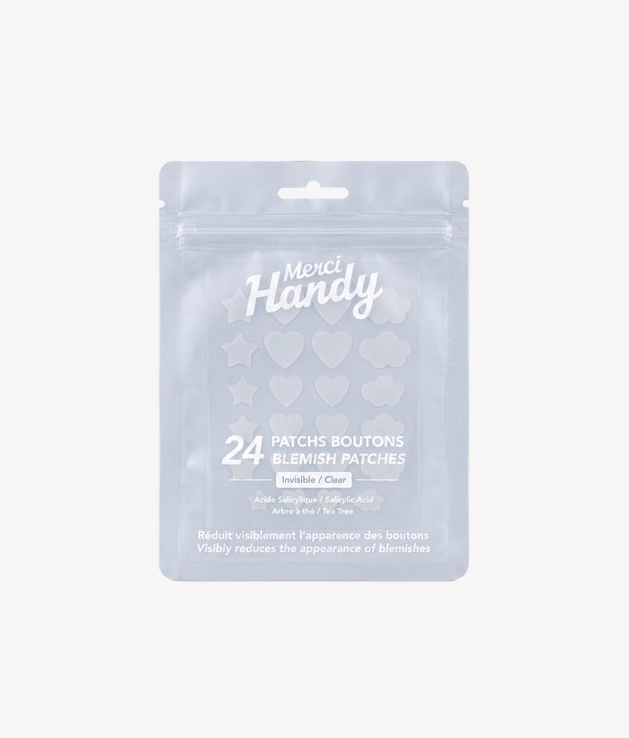 24 Patchs Boutons Invisibles