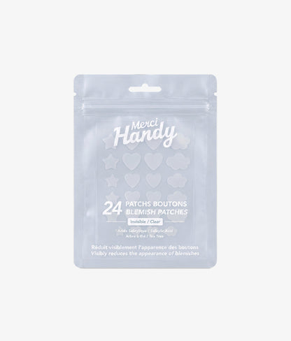 24 Patchs Boutons Invisibles