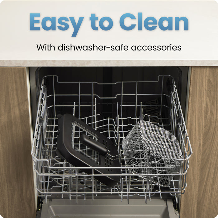 2.5 Quart Stainless Steel Deep Fryer