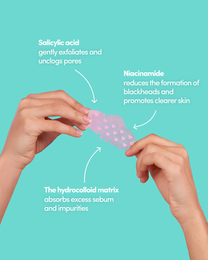 3 x 4 Hydrocolloid Nose Patches
