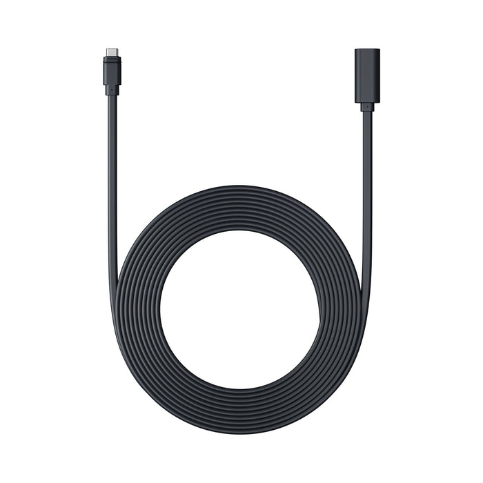 Black:3m USB-C Extension Cable (USB-C Solar Panels, PoE+ Adapter)