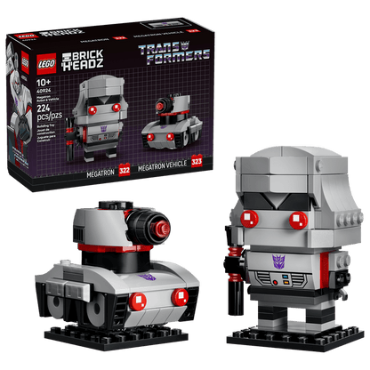 40924 BrickHeadz Megatron Robot And Vehicle