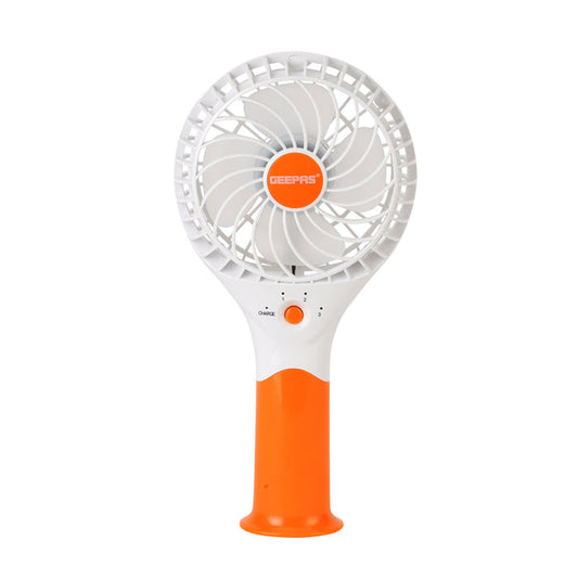 4800mAh Orange Three-Speed Rechargeable Handheld Fan
