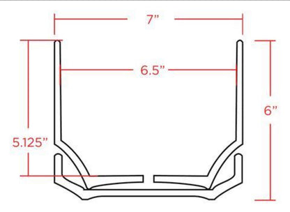 6" Round Two Planter - Oatmeal