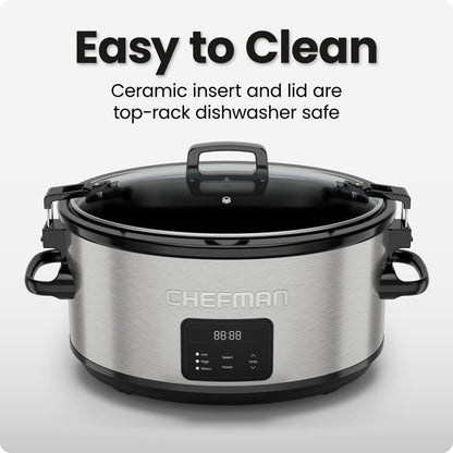 7 Qt. Slow Cooker with Locking Lid