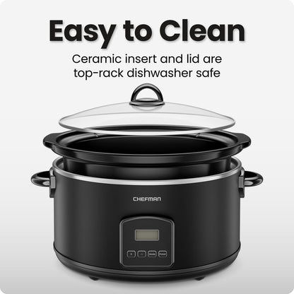 8 Qt. Digital Slow Cooker
