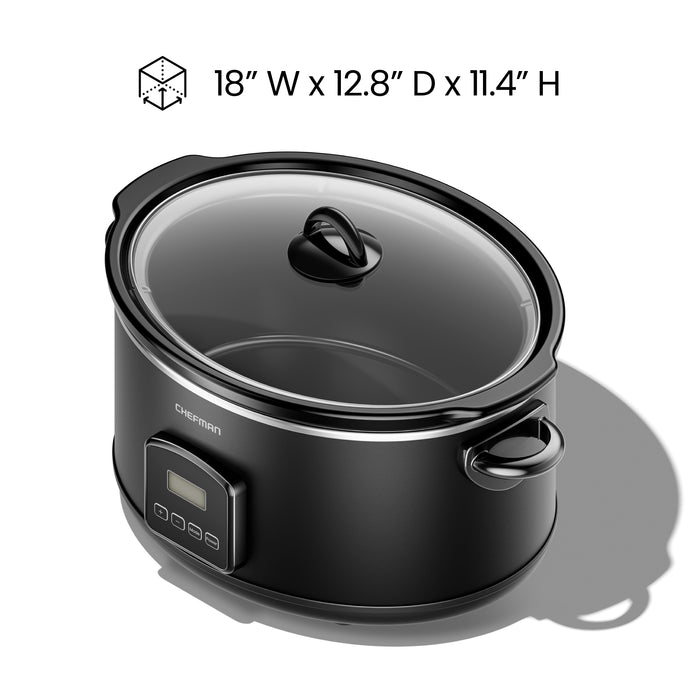 8 Qt. Digital Slow Cooker