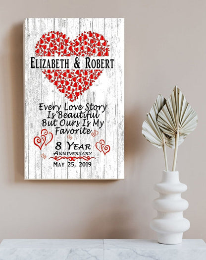8th wedding anniversary gift ideas