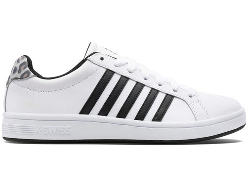 97011-185-M | COURT TIEBREAK | WHITE/BLACK/SNOW LEOPARD