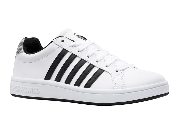97011-185-M | COURT TIEBREAK | WHITE/BLACK/SNOW LEOPARD